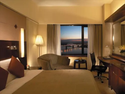a photo of the interior of Shangri-La Harbin hotel